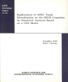 Implications of APEC Trade Liberalization on the OECD Countries: An empirical An..