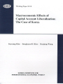 Macroeconomic Effects of Capital Account Liberalization: The Case of Korea