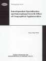 Interdependent Specialization and International Growth Effect of Geographical Ag..